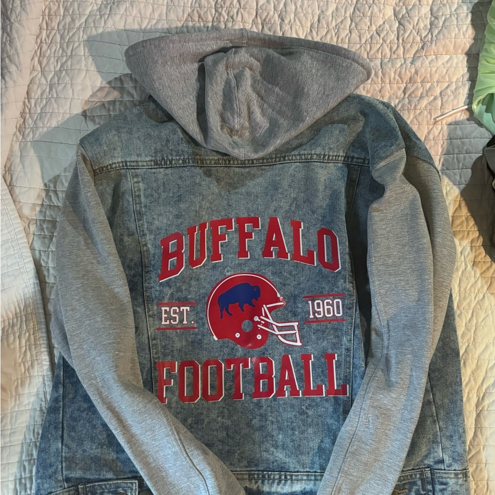 Brand new Buffalo Bills Jeans Denim Jacket